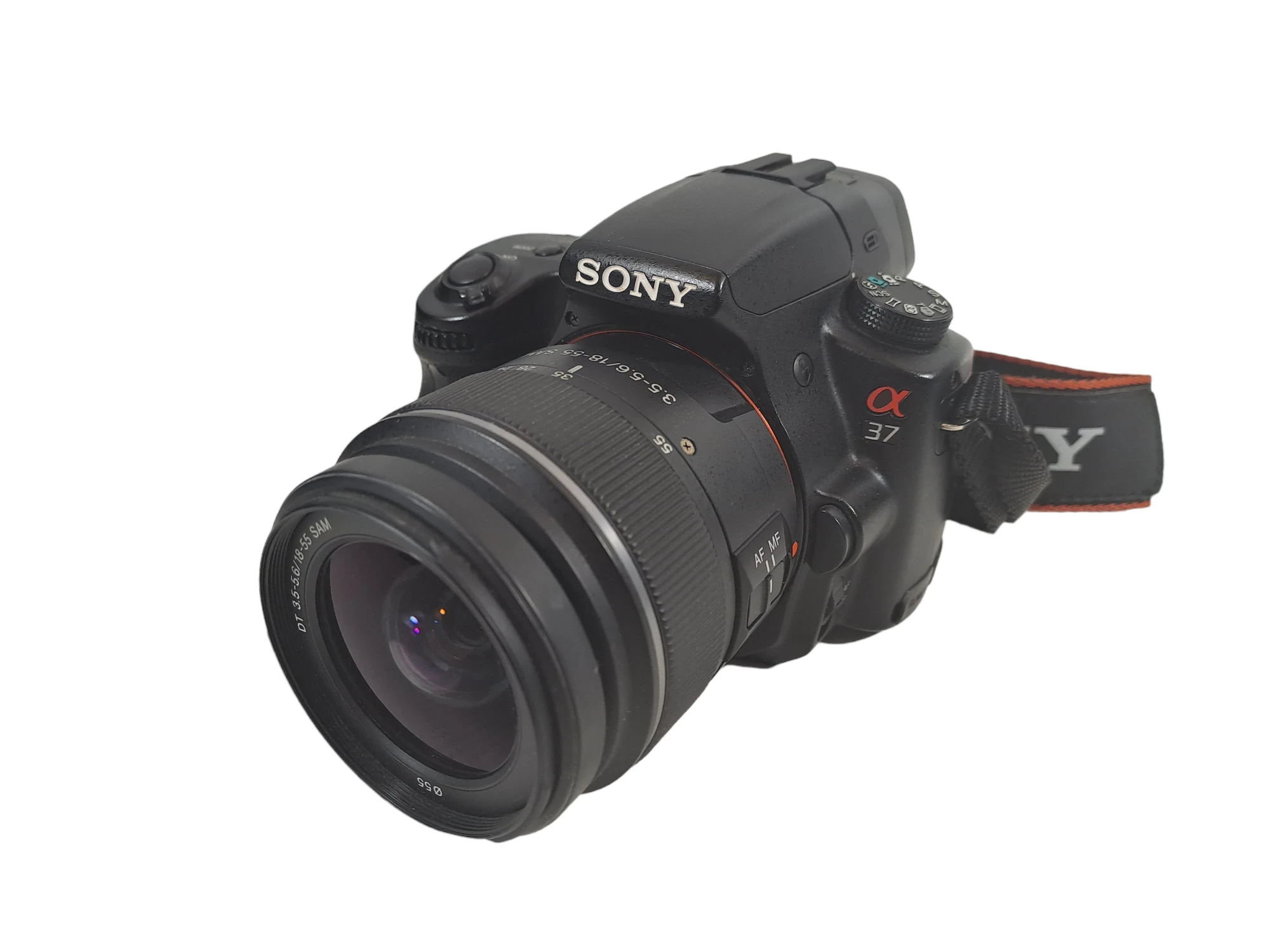 lustrzanka-sony-alpha-37-slt-a37-obiektyw-18-55-stan-uzywany