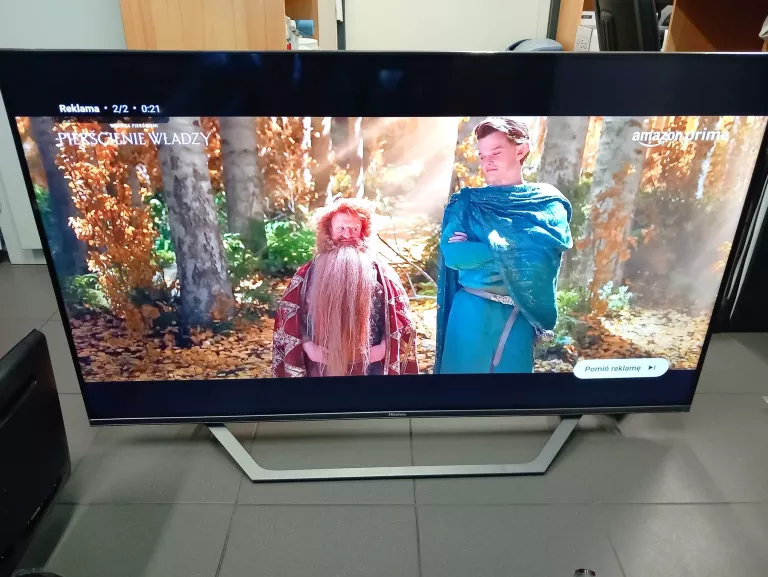 TELEWIZOR QLED HISENSE 50A7GQ 50"