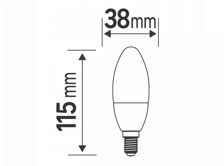 LEXMAN ŻARÓWKA SMART LED E14