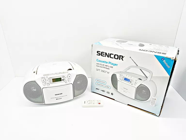 RADIOMAGNETOFON SENCOR SPT 3907 /PUDEŁKO