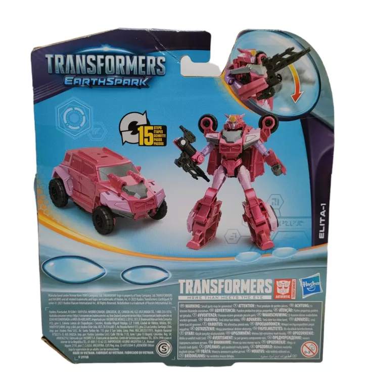 TRANSFORMERS EARTHSPARK WARRIOR ELITA-1 F6725