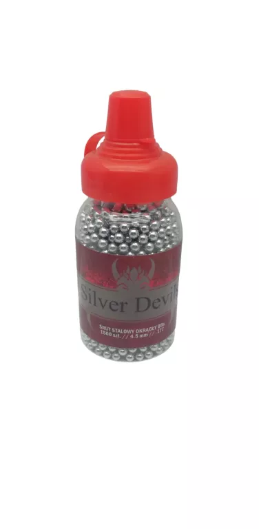 SILVER DEVILS ŚRUT STALOWY OKRĄGŁY 1500SZT / 4.5MM