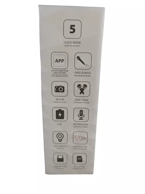 BLUETOOTH MICROPHONE SPEAKER ! MUSIC WORLD