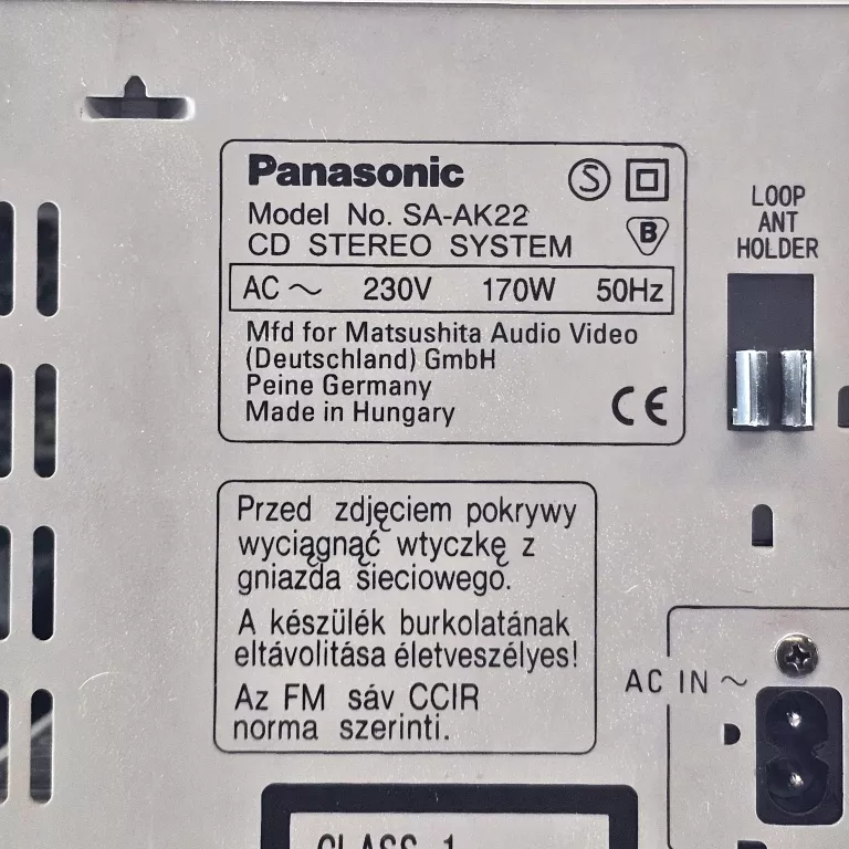 wieza-sa-ak22-panasonic-glosniki-pilot-ean-gtin-5025232849406