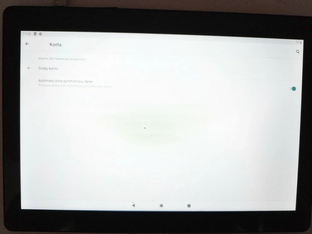 tablet-pritom-m10-transmisja-danych-brak