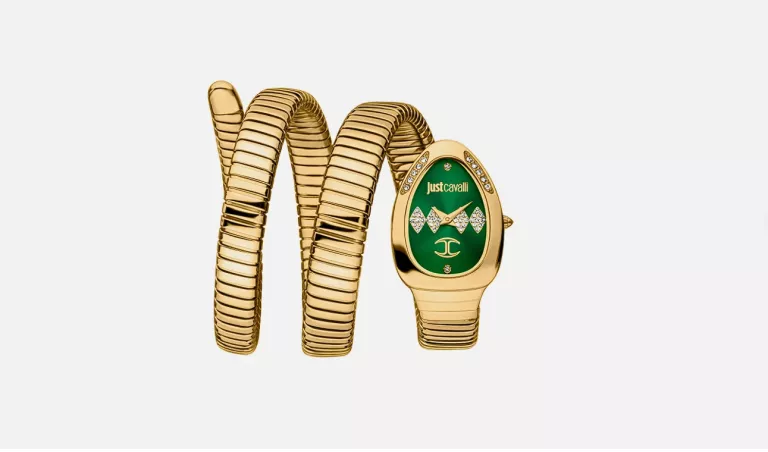 JUST CAVALLI SIGNATURE SNAKE WATCH