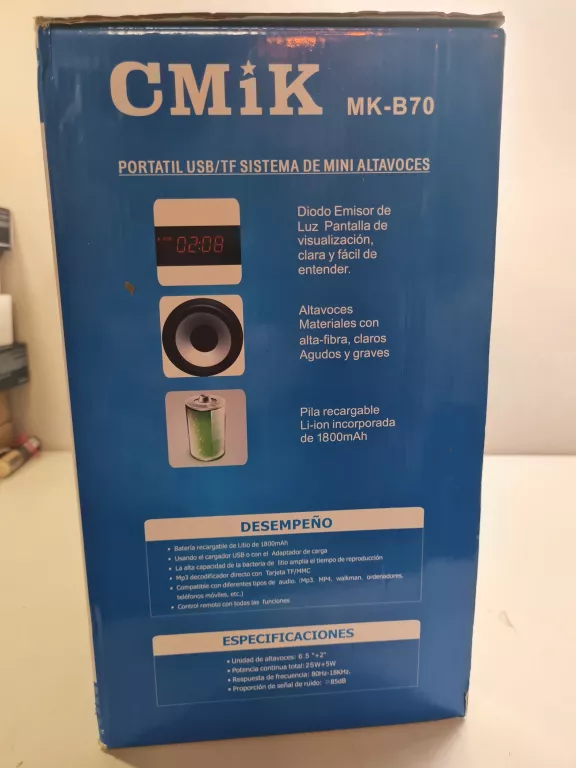 GŁOŚNIK BLUETOOTH CMIK MK-B70
