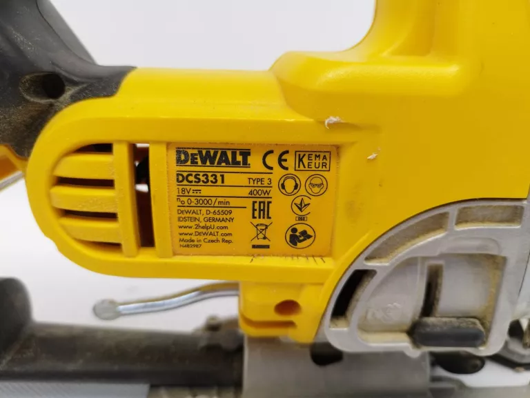 WYRZYNARKA DEWALT DCS331 KOMPLET