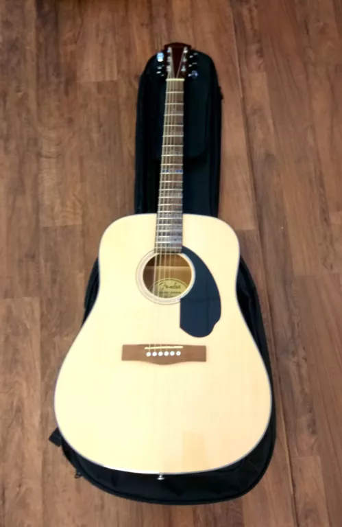 FENDER CD-60S NATURAL GITARA AKUSTYCZNA POKROWIEC