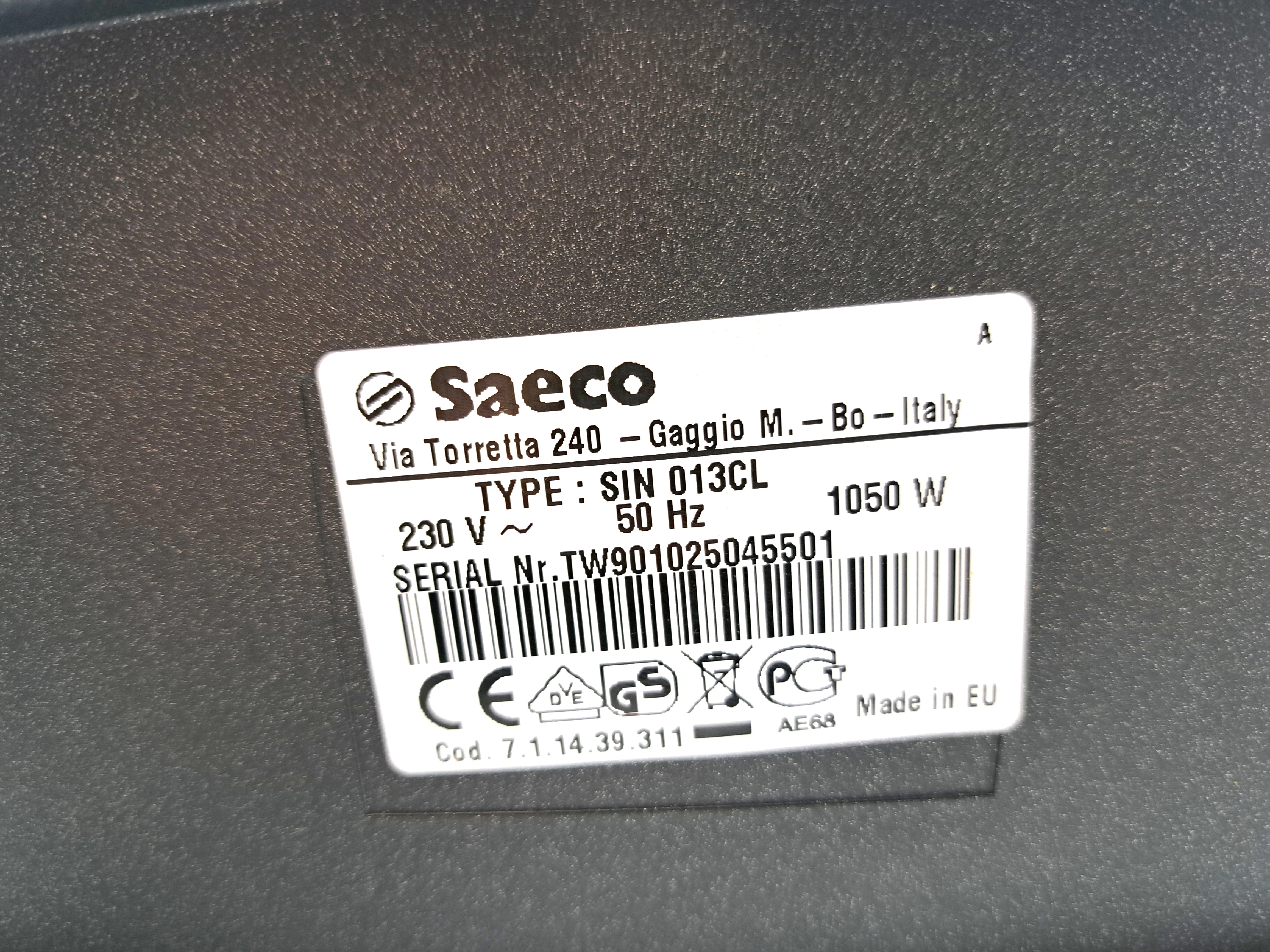 ekspres-do-kawy-saeco-sin-013cl-1050-w-kod-producenta-sin007