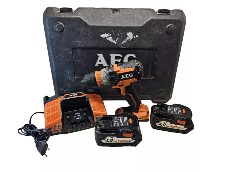 WKRĘTARKA AEG BSB18CBL /2X4.0AH 18V/ OKAZJA!