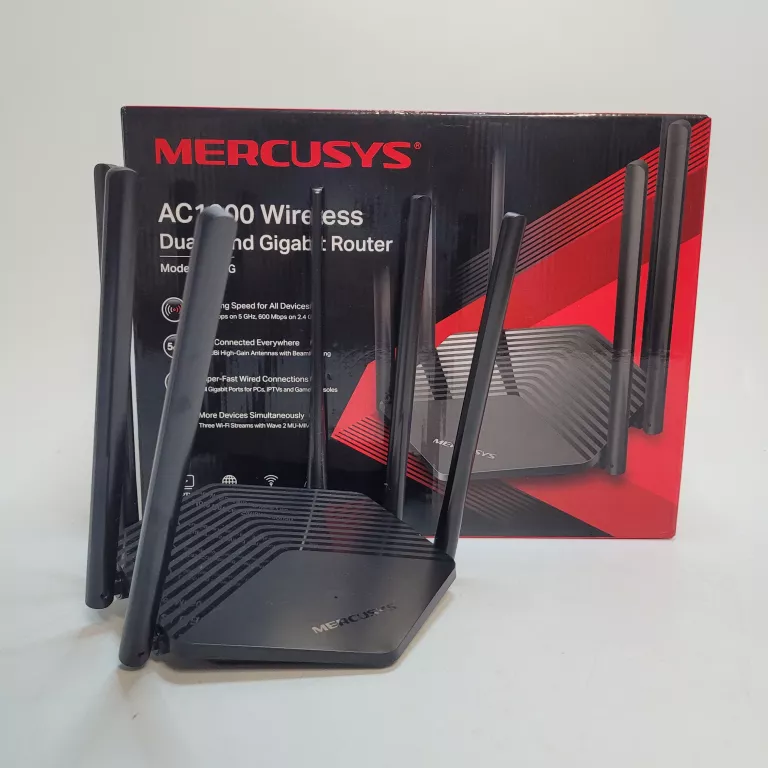 ROUTER MERCUSYS MR50G AC1900 KOMPLET
