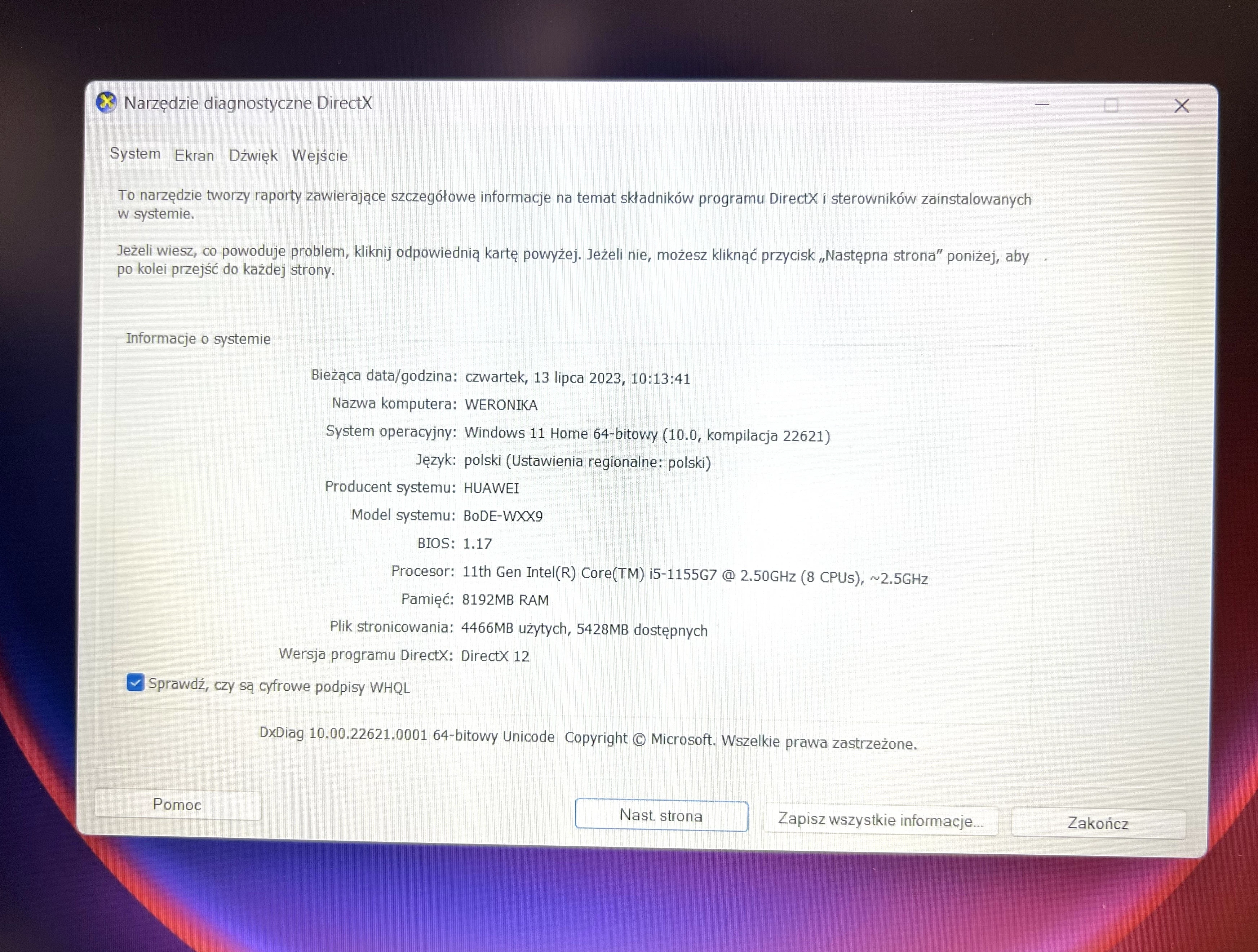 laptop-huawei-matebook-d15-bode-wdh9-komplet-typ-dysku-twardego-ssd