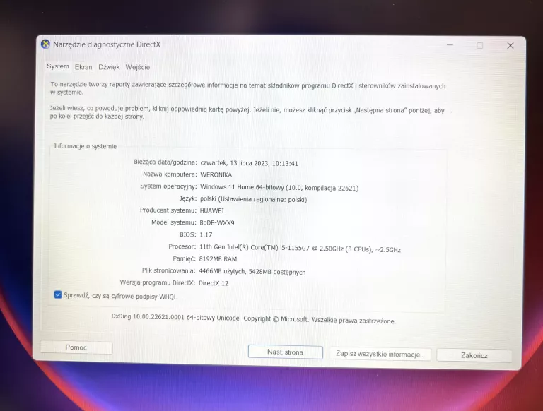 laptop-huawei-matebook-d15-bode-wdh9-komplet-typ-dysku-twardego-ssd