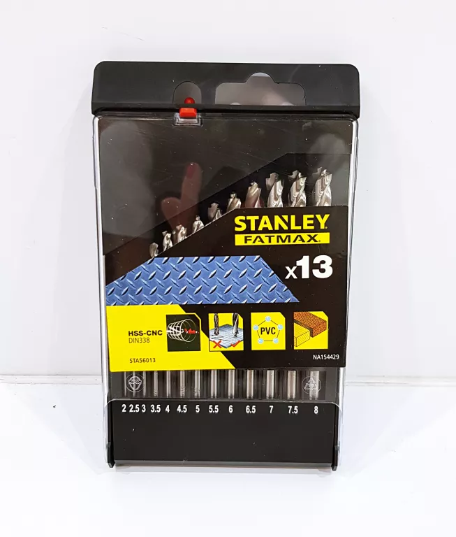 STANLEY FATMAX WIERTŁA DO METALU 13EL STA56013