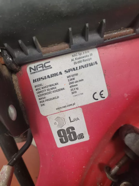 KOSIARKA NAC WR65700
