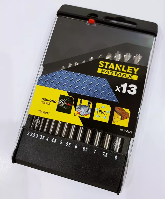 STANLEY FATMAX WIERTŁA DO METALU 13EL STA56013