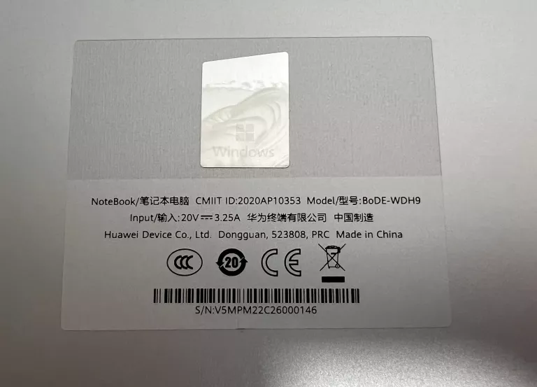 laptop-huawei-matebook-d15-bode-wdh9-komplet-stan-uzywany