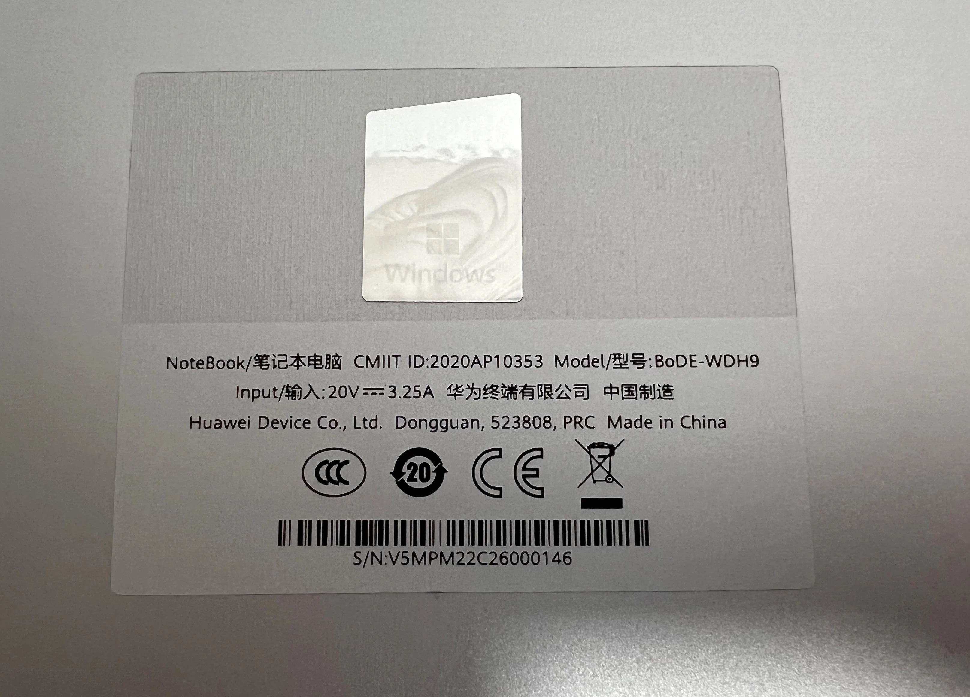 laptop-huawei-matebook-d15-bode-wdh9-komplet-stan-uzywany