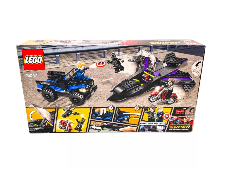 OKAZJAA !!! LEGO SUPER HEROES 76047 POŚCIG CZARNEJ PANTERY