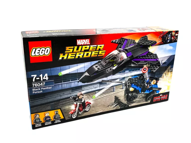 OKAZJAA !!! LEGO SUPER HEROES 76047 POŚCIG CZARNEJ PANTERY