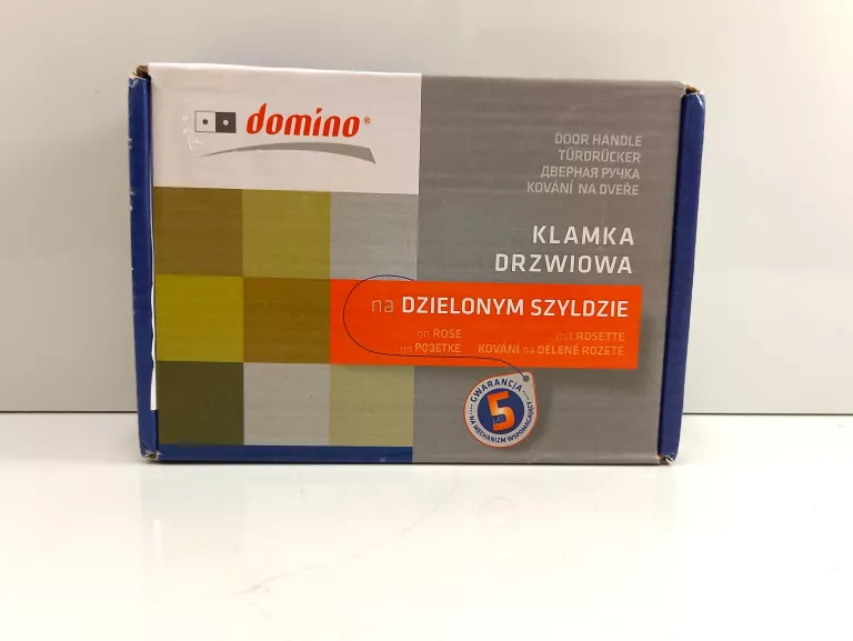 KLAMKA PRESTO SZYLD OKRĄGŁY BRĄZ GRAFIATTO DN
