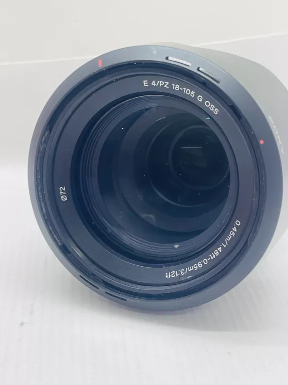 OBIEKTYW SONY SONY E 4/PZ 18-105 G ODD + OSŁONA
