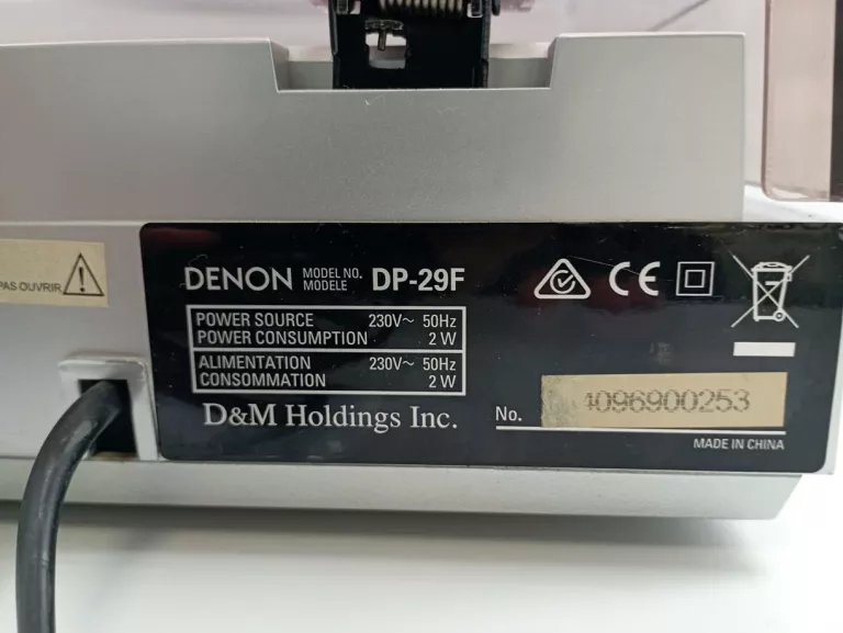 GRAMOFON DENON DP-29F