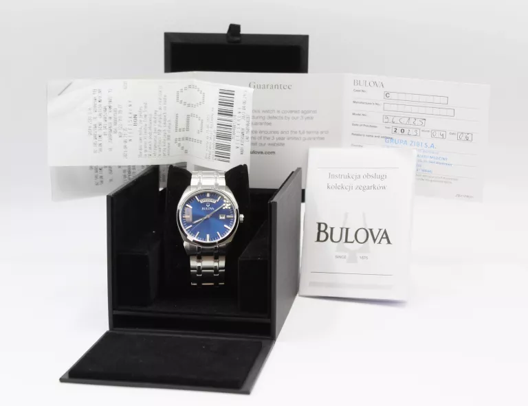 ZEGAREK BULOVA CLASSIC SURVEYOR QUARTZ 96C125