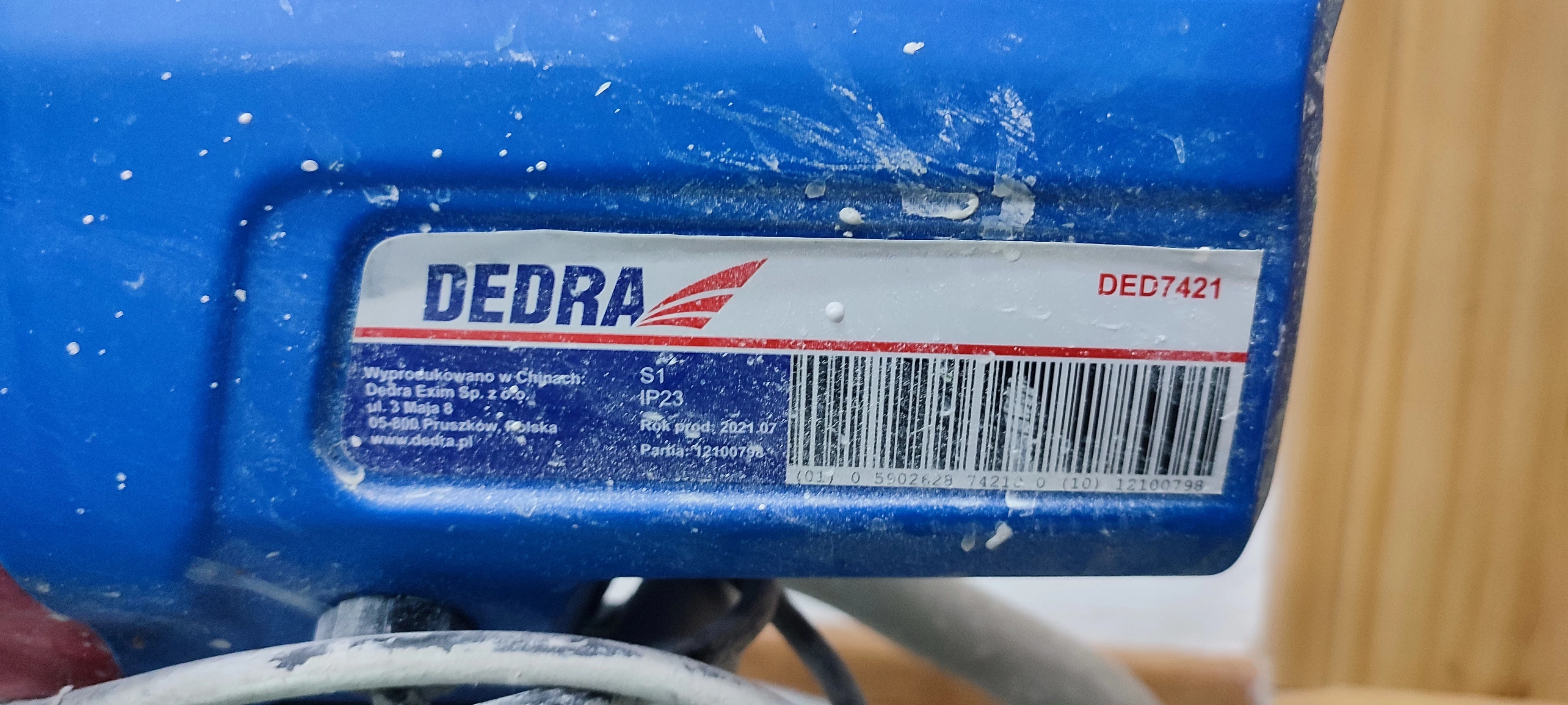 agregat-malarski-hydrodynamiczny-dedra-ded7421-stan-uzywany