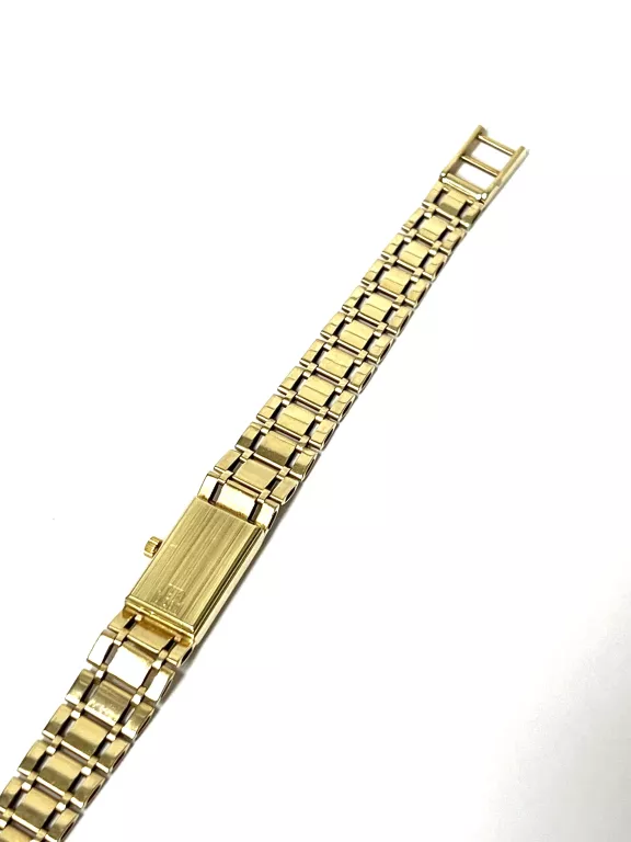 ZŁOTY ZEGAREK 14K GENEVE ITALY QUARTZ
