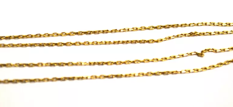 ZŁOTY ŁAŃCUSZEK SERCE PR585 1,85G 45CM