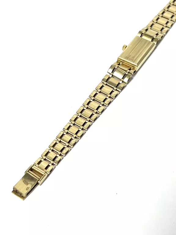 ZŁOTY ZEGAREK 14K GENEVE ITALY QUARTZ