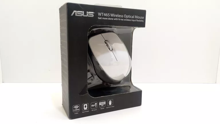 MYSZ BEZPRZEWODOWA ASUS WT465 V2 BIAŁA OPTYCZNA