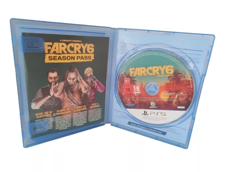 GRA NA SONY PS5 FARCRY6 /PUDEŁKO