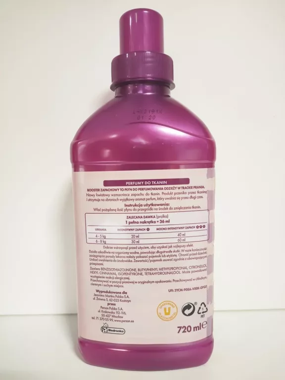 PERFUMY DO TKANIN W PŁYNIE EDEN FLORAL 720ML