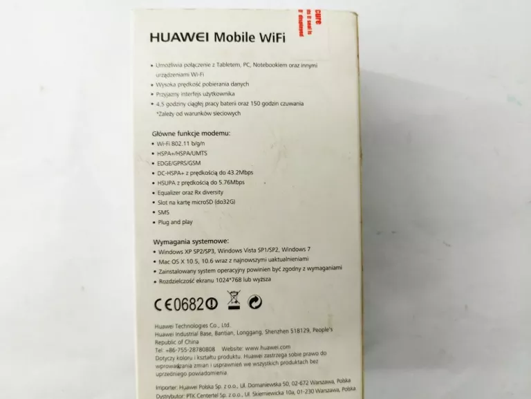 ROUTER MOBILNY WIFI HUAWEI E587U-2