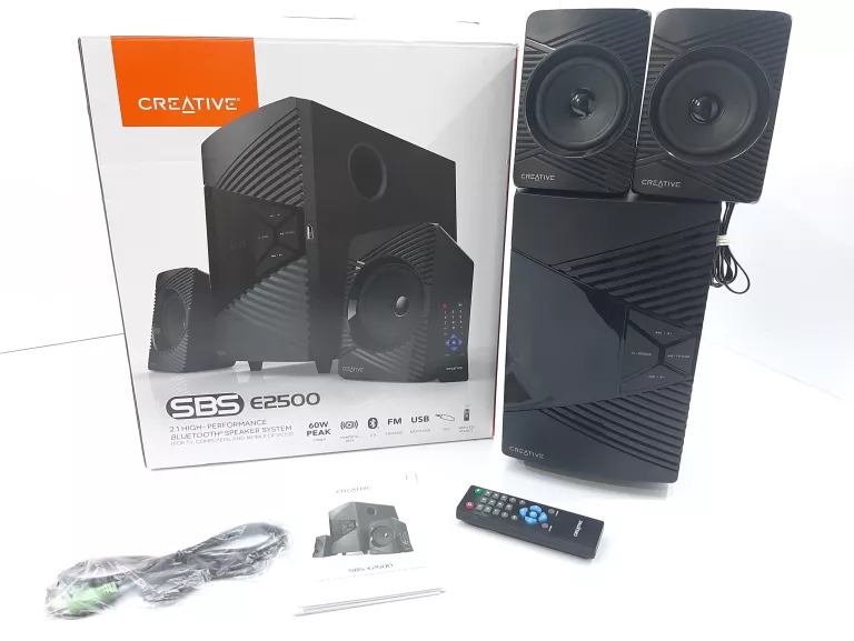 GŁOŚNIKI CREATIVE SBS E2500 2.1 BLUETOOTH