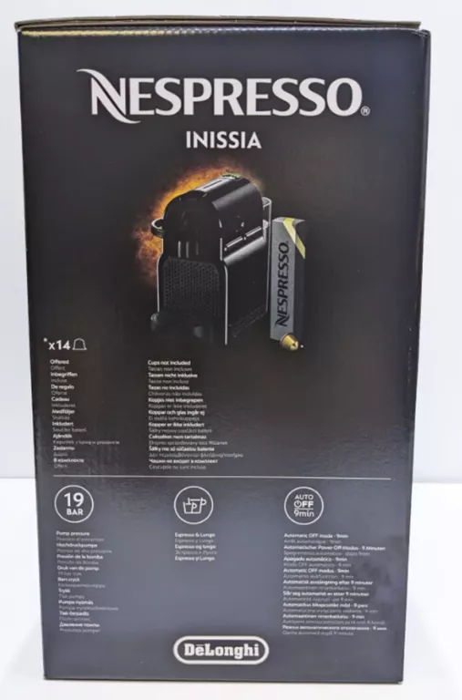 EKSPRES DELONGHI NESPRESSO INISSIA EN80.B