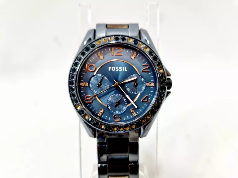 ZEGAREK DAMSKI FOSSIL ES4294 4294 GRANATOWY !OPIS