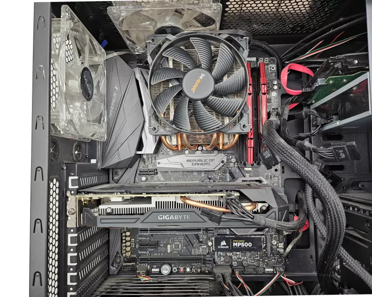 PC ASUS ROG I7-8700K GTX 1060 6GB 16GB 256GB 500G