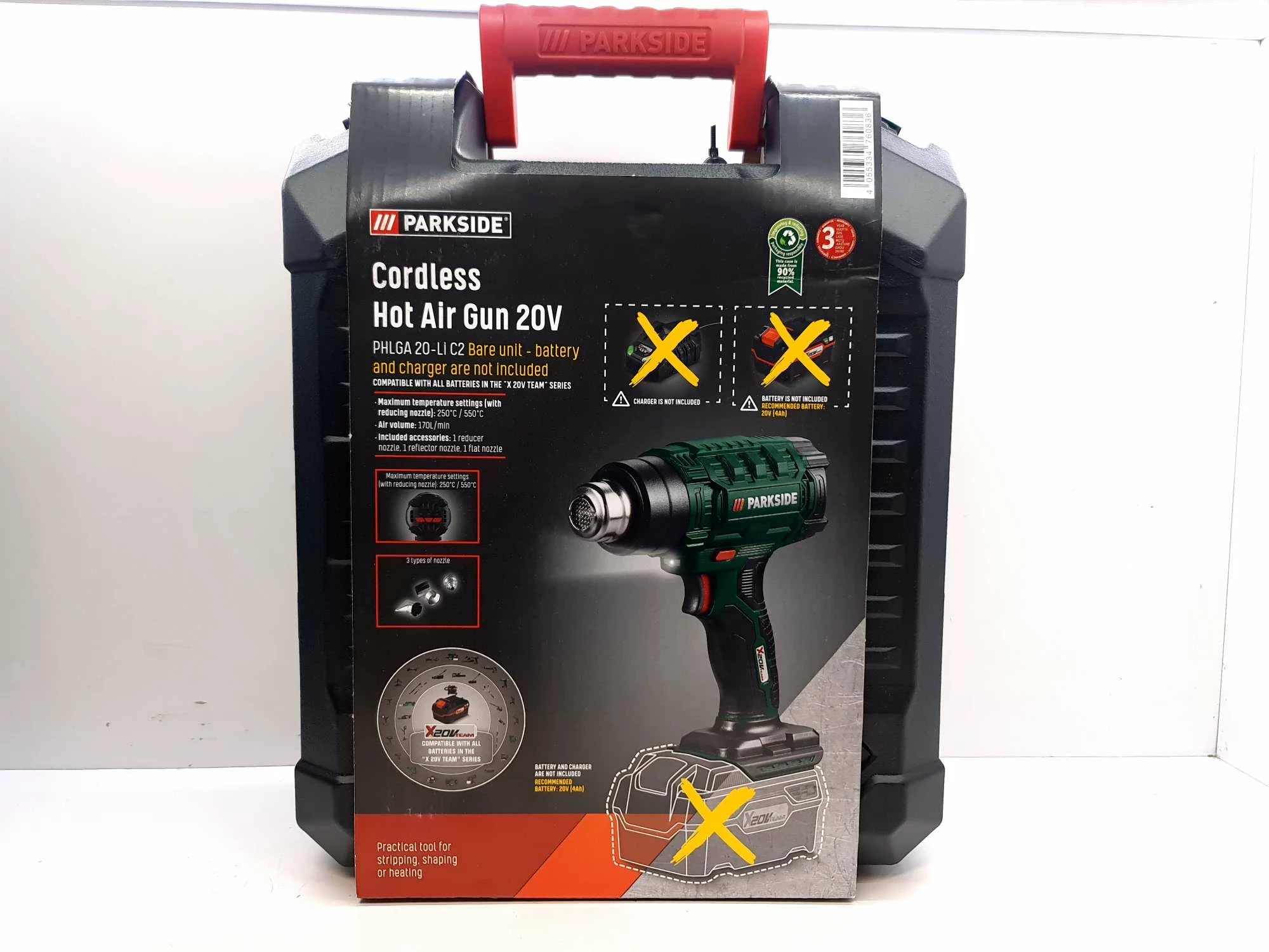 PARKSIDE HOT AIR GUN PHLGA 20 