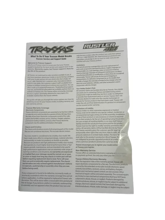 SAMOCHÓD STEROWANY TRAXXAS RUSTLER FULL KOMPLET