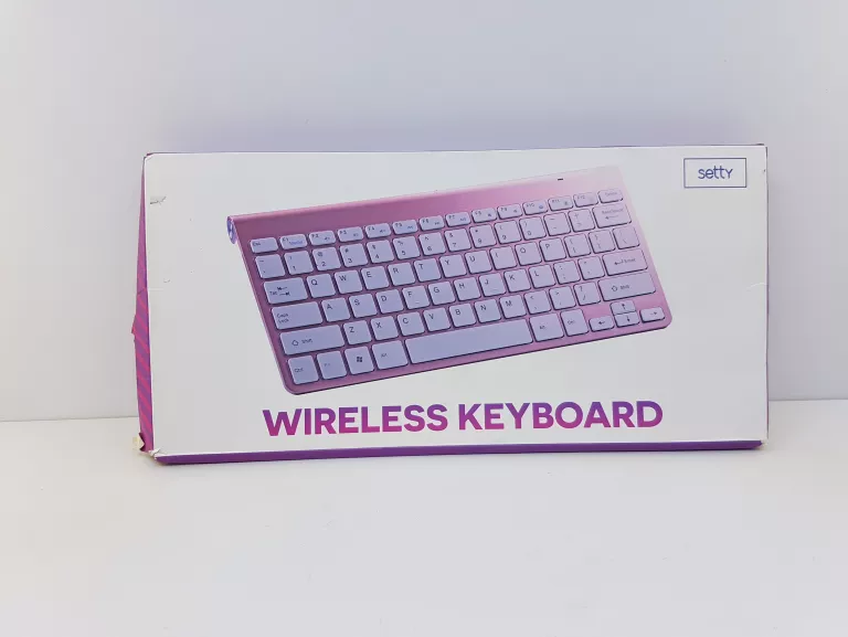 KLAWIATURA BEZPRZEWODOWA SETTY ROSE GOLD WI-FI