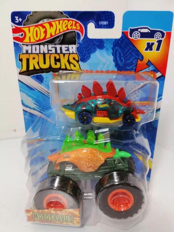 HOT WHEELS MONSTER TRUCKS MOTOSAURUS