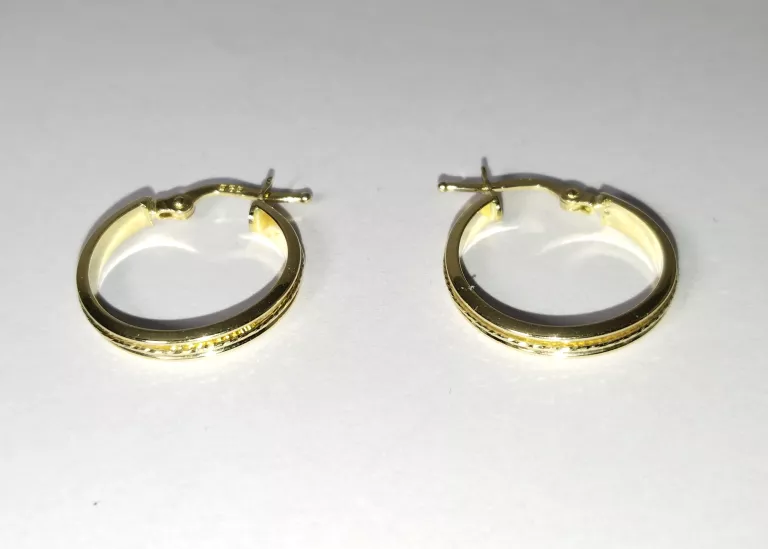 zlote-kolczyki-kola-585-185g-stan-powystawowy