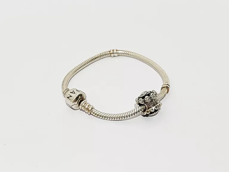 BRANSOLETKA DAMSKA PANDORA MOMENTS + CHARM