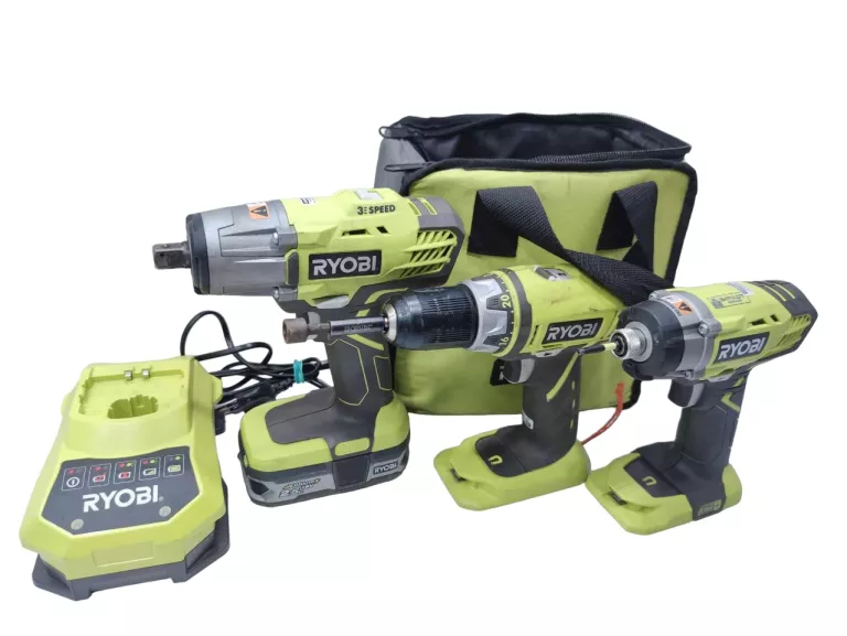 ZESTAW RYOBI RID1801 LCD1802 R181W3 AD AKU Klucze