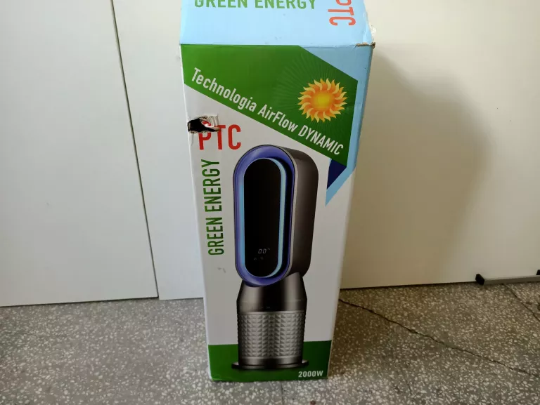 PIECYK KOLUMNOWY GREEN ENERGY PTC 2000W JAK NOWY
