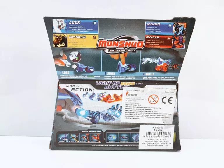 MATTEL MONSUNO KAPSUŁA+ FIGURKA